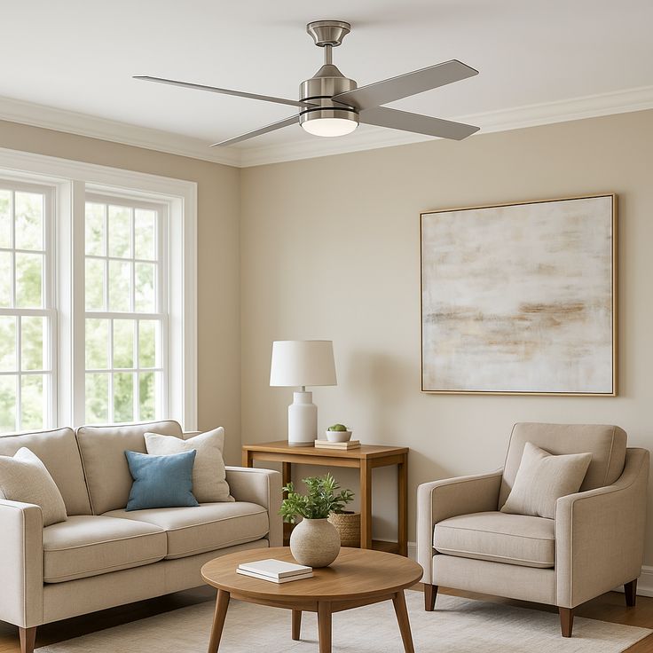 Home Decorators Collection Mercer 52-inch LED Indoor Ceiling Fan with Light Kit and Remote Control