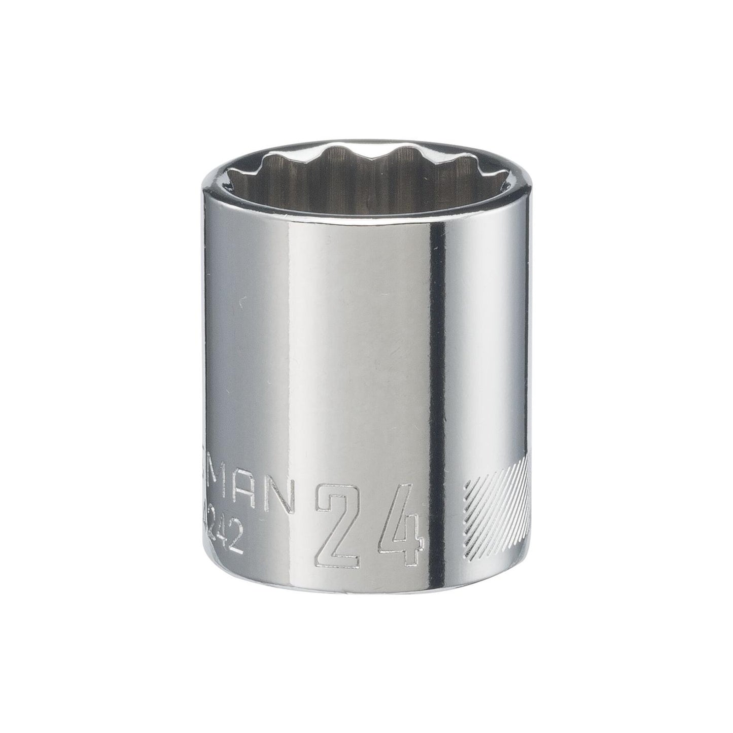 Craftsman 24 mm Metric Shallow Socket - 1/2 in. Drive, 12 Point