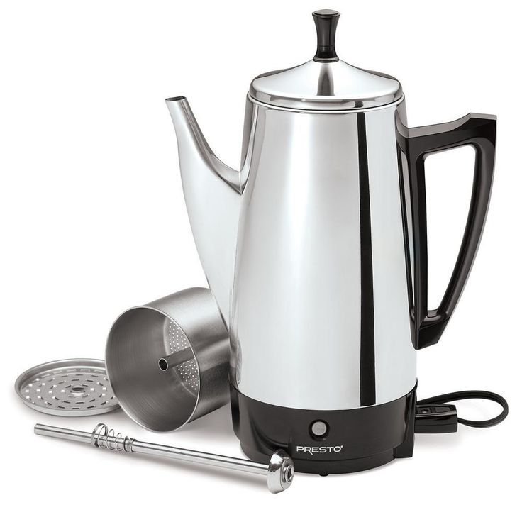 12-Cup Stainless Steel Percolator