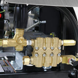 Simpson SuperPro Roll-Cage 4400 PSI at 4.0 GPM 420 cc with AAA Triplex Plunger Pump Cold Water Pressure Washer