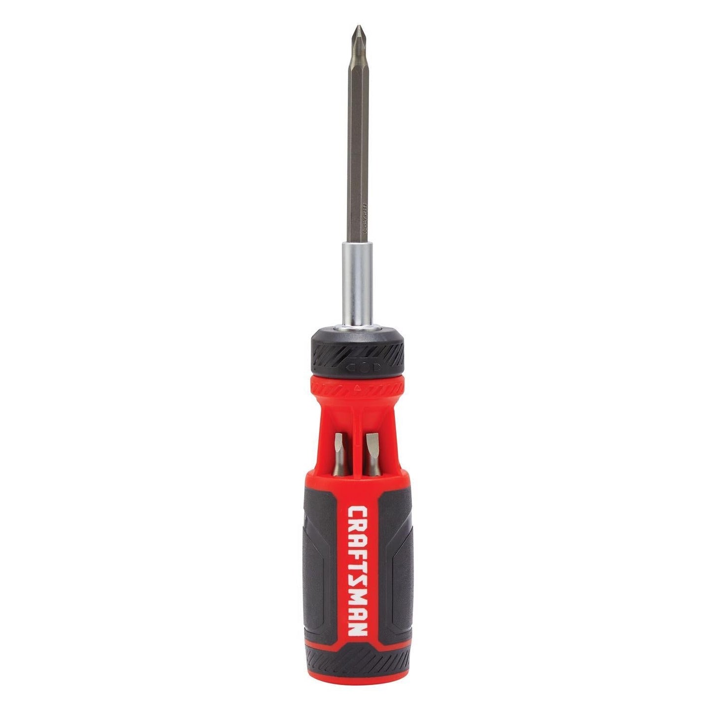 Craftsman Push-n-Pick Ratcheting Multi-Bit Screwdriver Kit, 10.6 in, 7 pc