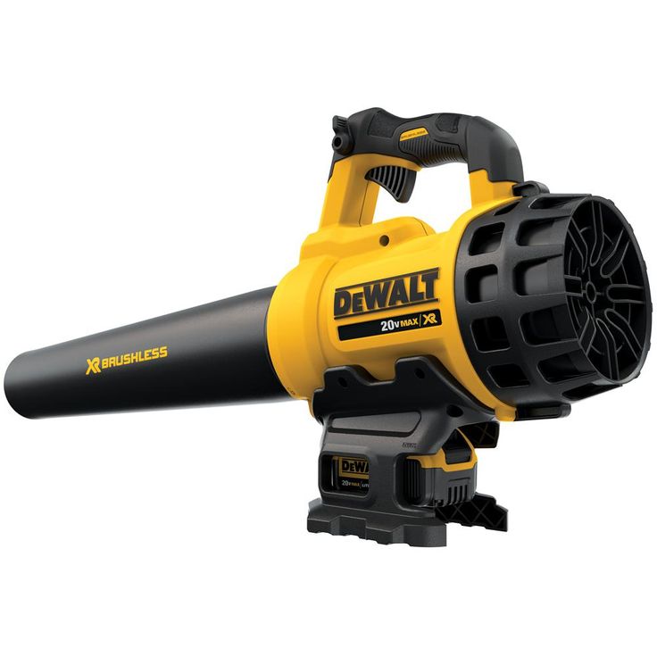 DEWALT 90 MPH 400 CFM 20V MAX Cordless Handheld Leaf Blower with (1) 5.0Ah Battery, Charger & Bonus Hedge Trimmer Included