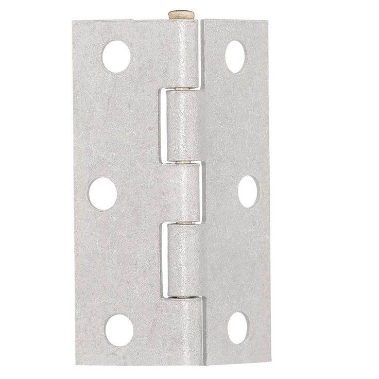 2-1/2 in. Galvanized Non-Removable Pin Narrow Utility Hinge (2-Pack)