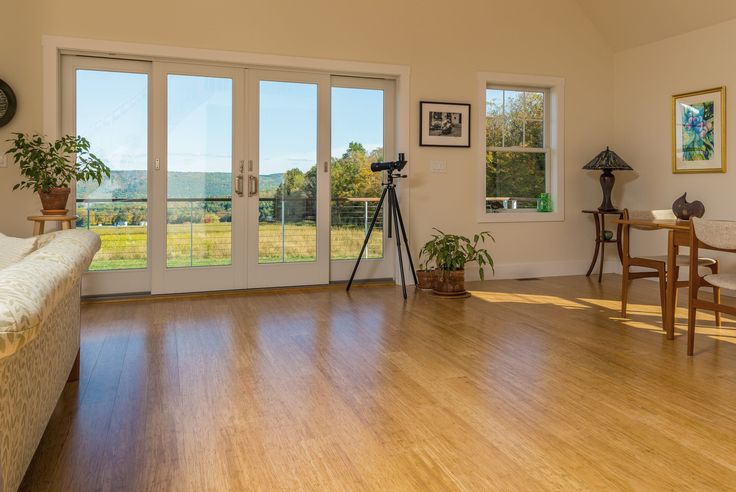 CALI Fossilized Natural Bamboo 5-5/16-in W x 9/16-in T x 72-in Smooth/Traditional Engineered Hardwood Flooring (21.5-sq ft / Carton)
