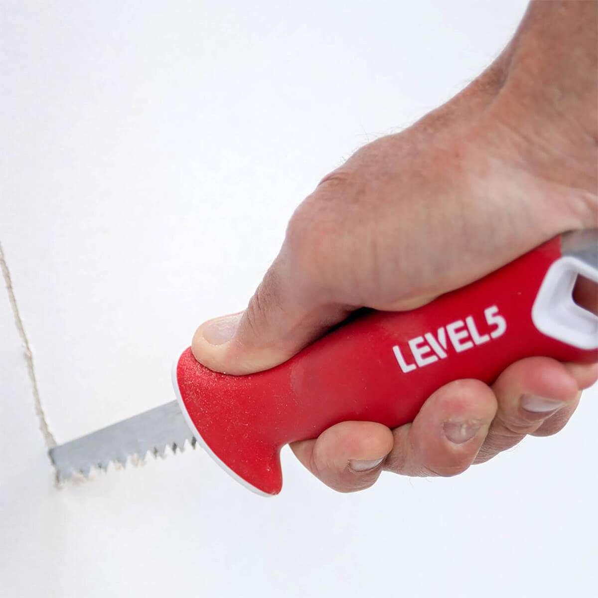 LEVEL5 Deluxe Stainless Drywall Hand Tool Set with Soft-Grip Handles, 5-609