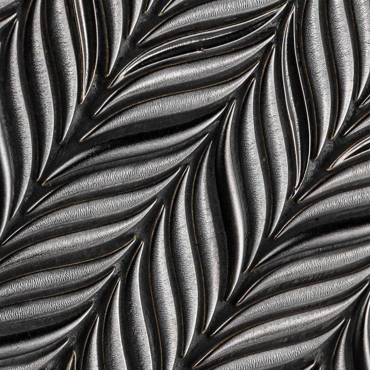 Divine Alula Gunmetal 10 in. x 12 in. Glazed Ceramic Mosaic Tile (0.85 Sq. Ft.)