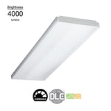 4 ft. 40-Watt White Integrated LED UNV Voltage Premium Wraparound Light - Super Arbor