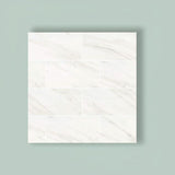 Home Decorators Collection Kolasus White Matte Porcelain Tile 12x24