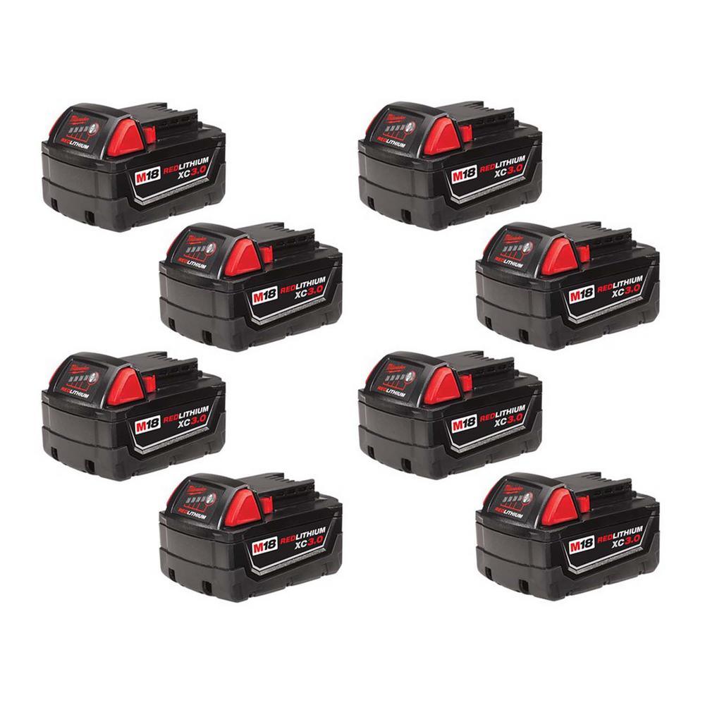 M18 18-Volt Lithium-Ion Compact Battery Pack 2.0Ah (6-Pack) - Super Arbor