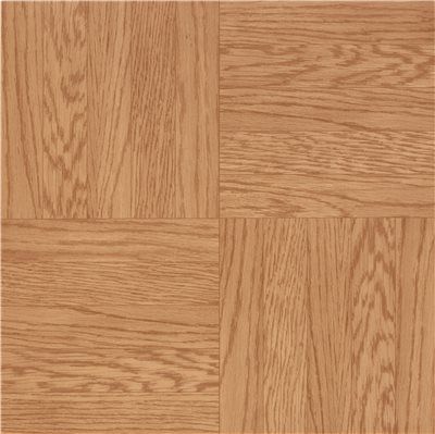 Armstrong Parkson Light Oak 12 in. x 12 in. Residential Peel and Stick Vinyl Tile Flooring (45 sq. ft. / case)