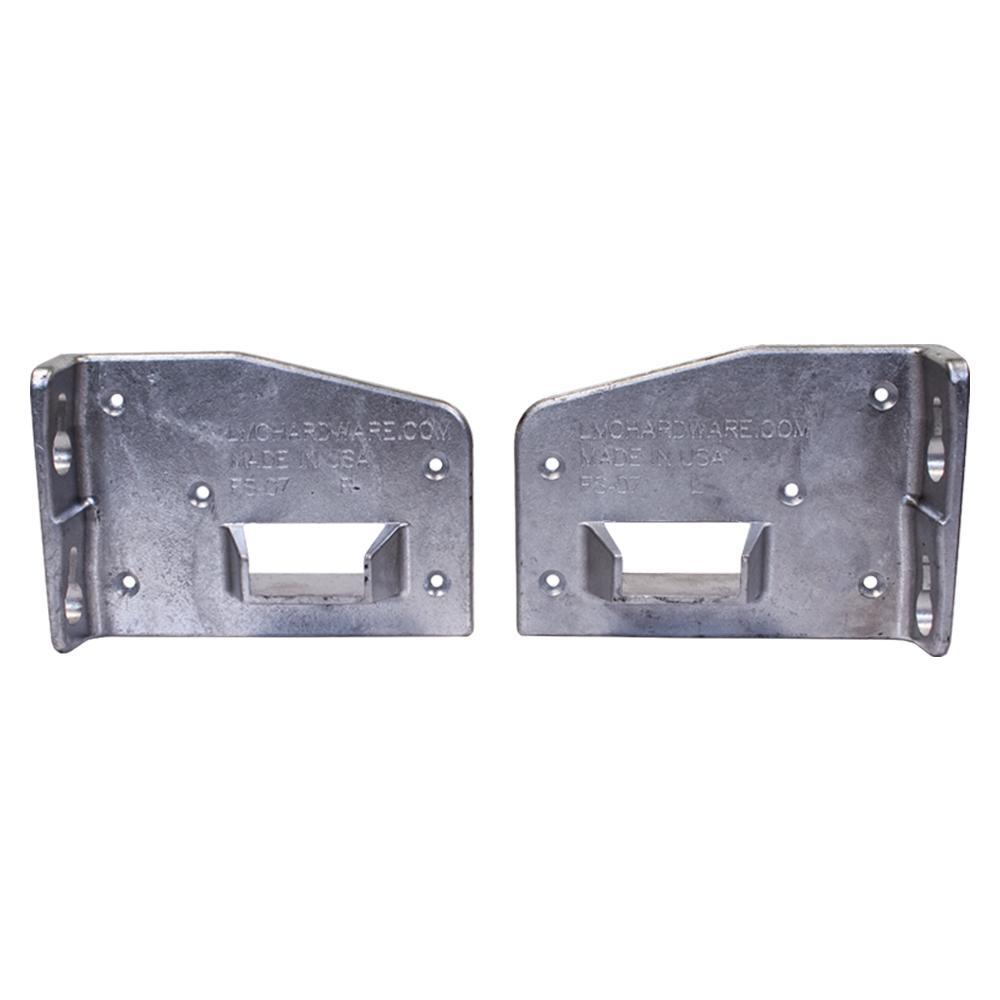 Cast Aluminum Bed Hardware Kit for Standard Wood Bed Frame (1-Pack) - Super Arbor