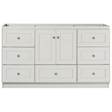 Shaker 42 in. W x 21 in. D x 34.5 in. H Vanity Cabinet Only in Natural Alder - Super Arbor