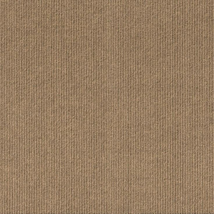 Foss Peel and Stick First Impressions High Low Rib Shadow 24 in. x 24 in. Commercial Carpet Tile (15 Tiles/Case)