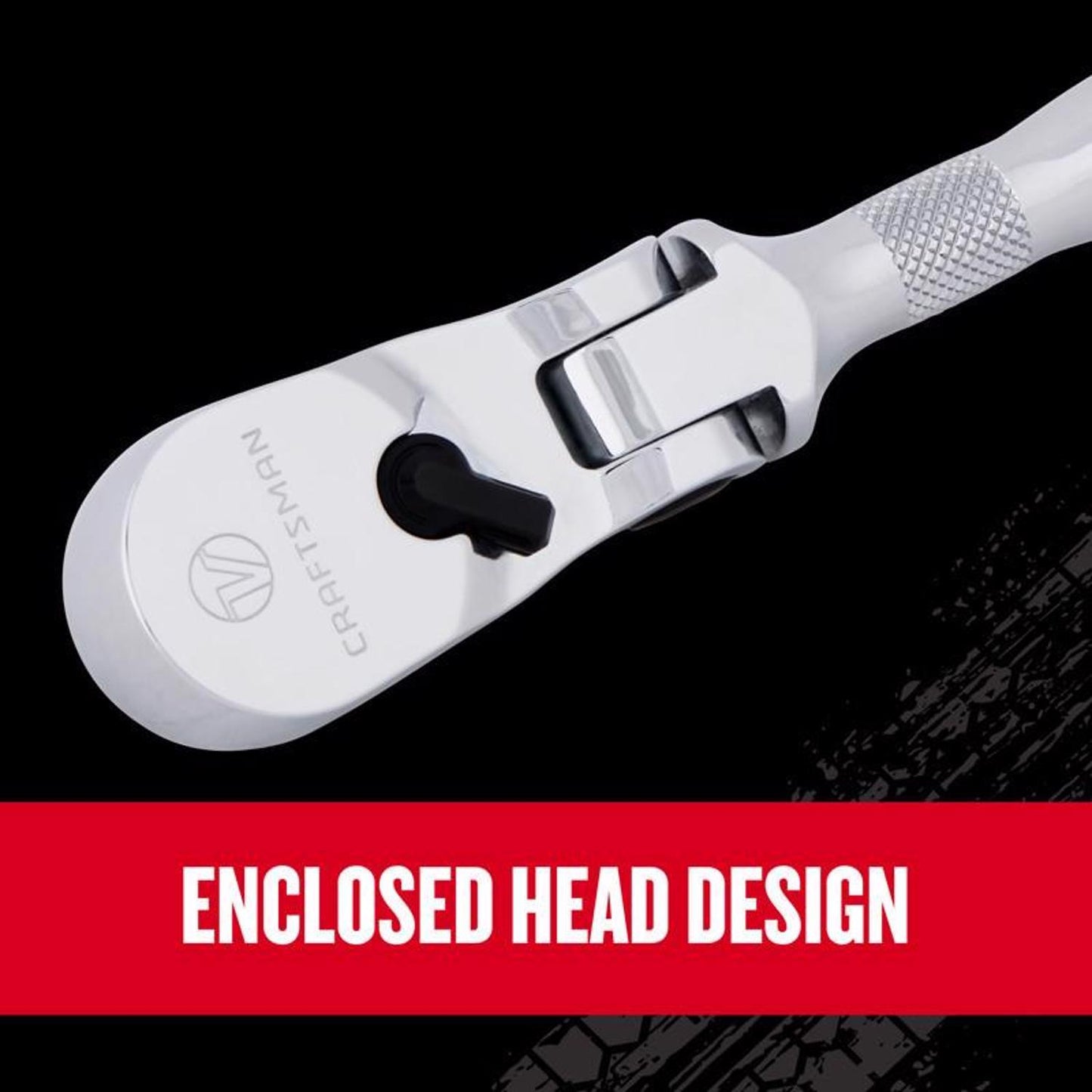 Craftsman V-Series 3/8 in. Drive Flex Head Ratchet, 96 Teeth