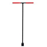 28 in. Solid Steel Water Meter Valve Key with Grips - Super Arbor