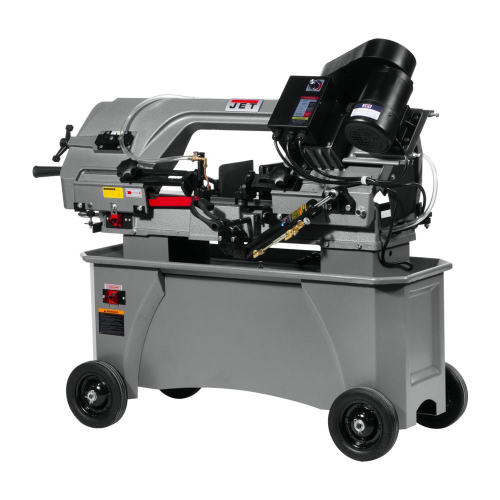 7 in. x 12 in. 1 HP,115-Volt Metalworking Variable Speed Horizontal Vertical Bandsaw Deluxe 1Ph - Super Arbor