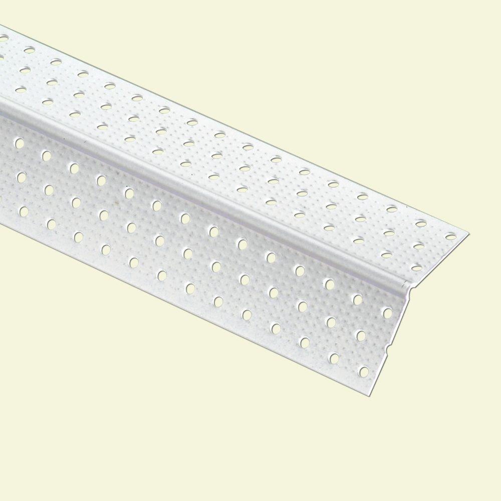 8 ft. x 1-1/4 in. Vinyl Splay Corner Bead (50-Pack) - Super Arbor