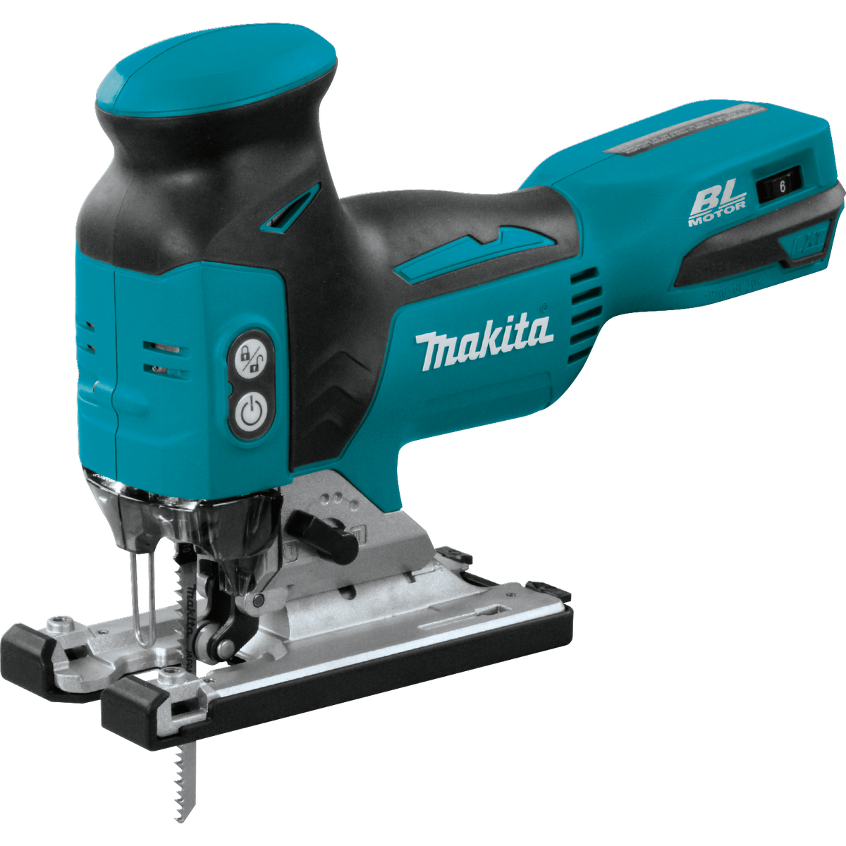Makita 18V LXT Lithium‑Ion Brushless Cordless Barrel Grip Jig Saw, Tool‑Only (XVJ01Z)