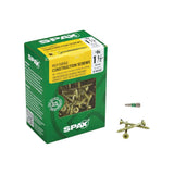 #8 x 1-1/2 in. T-Star Plus Drive Flat-Head Partial Thread Yellow Zinc Coated Multi-Material Screw (197 per Box)