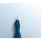 Izak 1-1/2 in. Satin Nickel Coat Hook