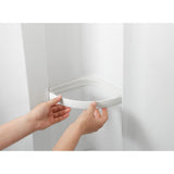 STORE+ 30 in. x 60 in. Single Threshold Right-Hand Shower Base with Shower Walls and 12-Piece Accessory Kit in White - Super Arbor