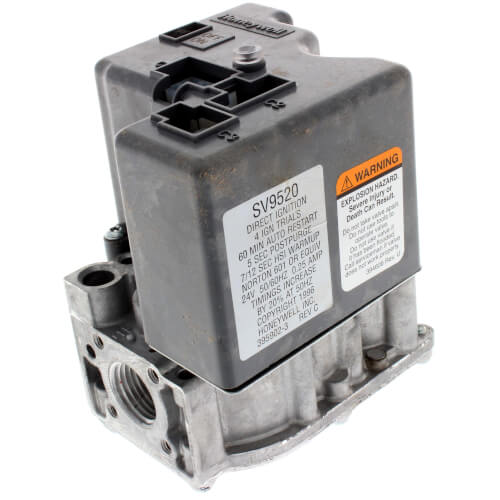 Lennox 28M95 gas valve - front view (Product Type: Gas Valve)