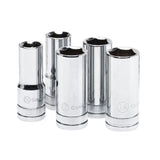 3/8 in. 6 Point Mid-Length Socket Set (14-Piece) - Super Arbor
