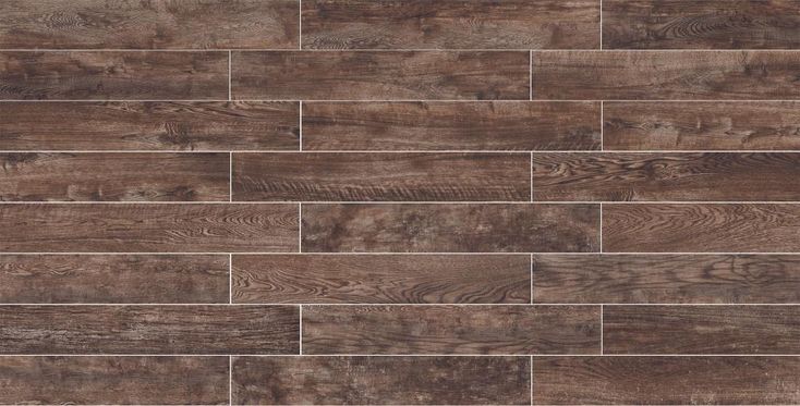 Style Selections Natural Timber Chestnut 8-in x 48-in Glazed Porcelain Wood Look Tile