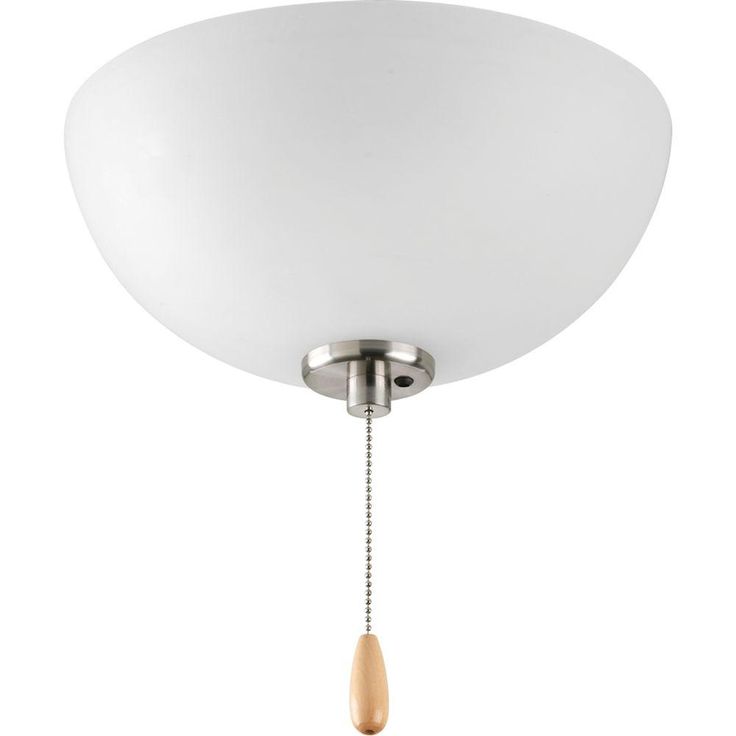 Bravo Collection 3-Light Antique Bronze Ceiling Fan Light