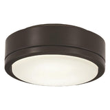 Rudolph 1-Light LED Distressed Koa Ceiling Fan Light Kit