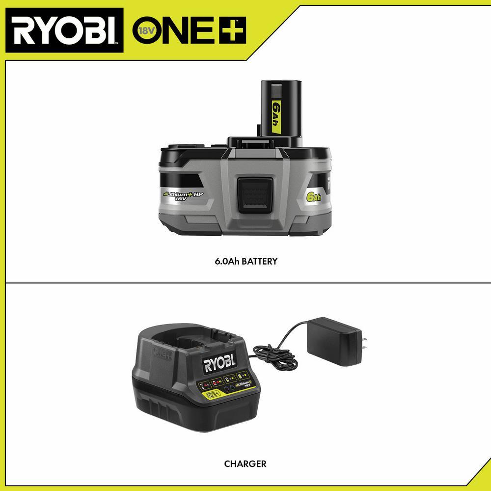 18V ONE+ Lithium-Ion 6.0 Ah LITHIUM+ HP High Capacity Battery and Charger - Super Arbor