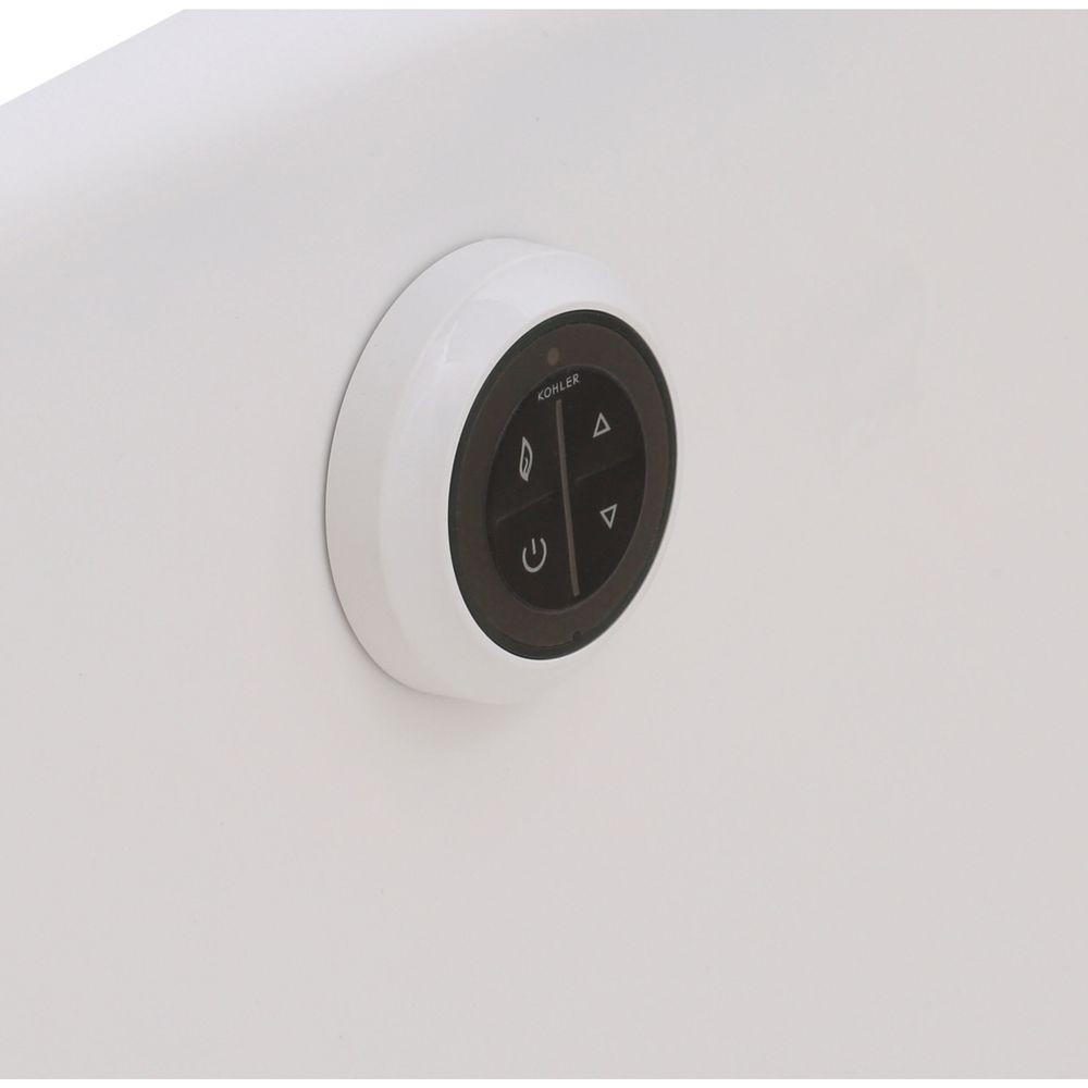 Tea-for-Two 5 ft. Whirlpool Tub with Reversible Drain in White - Super Arbor