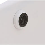 Tea-for-Two 5 ft. Whirlpool Tub with Reversible Drain in White - Super Arbor