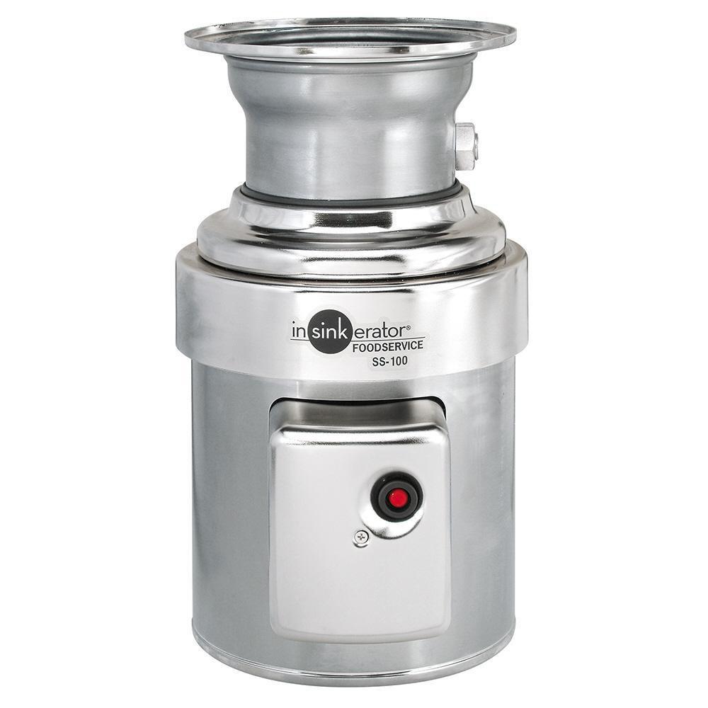InSinkErator 1 HP Commercial Garbage Disposal, SS-100 (Continuous Feed)