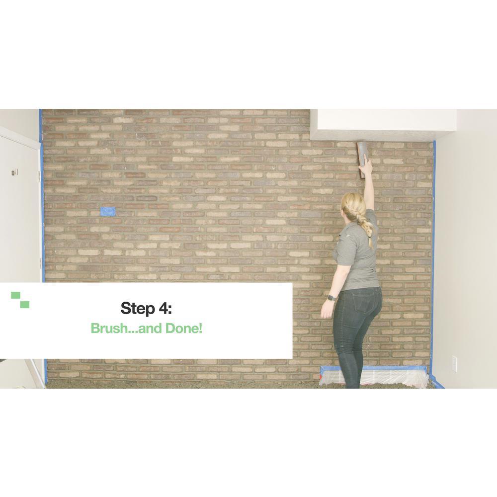 Brickwebb Rushmore Thin Brick Sheets - Corners (Box of 3 Sheets) 21 in x 15 in (5.3 linear ft.) - Super Arbor