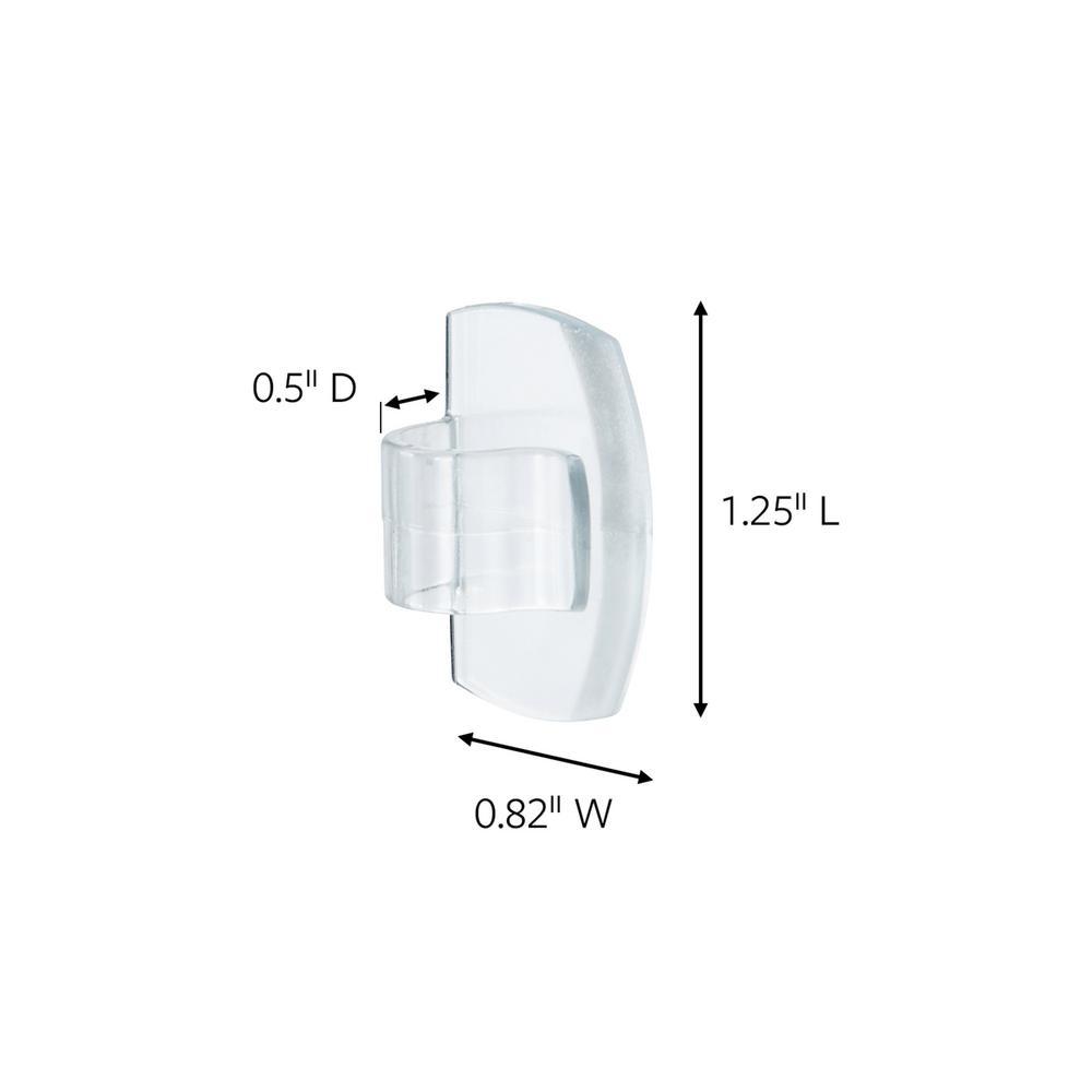 Clear Small Outdoor Light Clips - Super Arbor