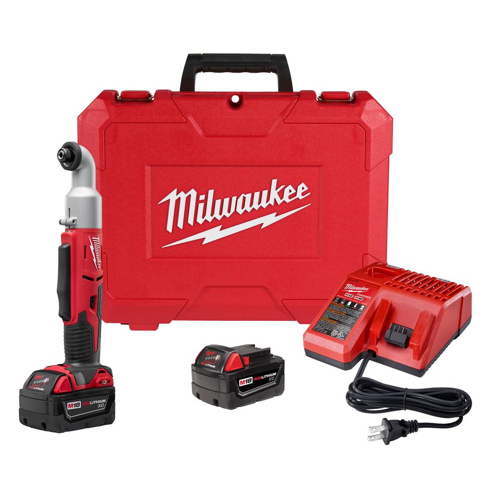 M18 18-Volt Lithium-Ion Cordless 1/4 in. Hex 2-Speed Right Angle Impact Driver (Tool-Only)