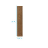 Style Selections Tawny Oak 6-mil x 6-in W x 36-in L Waterproof Interlocking Luxury Vinyl Plank Flooring
