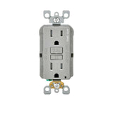 15 Amp 125-Volt Duplex Self-Test SmartlockPro Tamper Resistant AFCI/GFCI Dual Function Outlet, White - Super Arbor