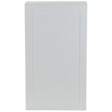 Cambridge Shaker Assembled 30x42x12.5 in. Wall Cabinet with 2 Soft Close Doors in White - Super Arbor