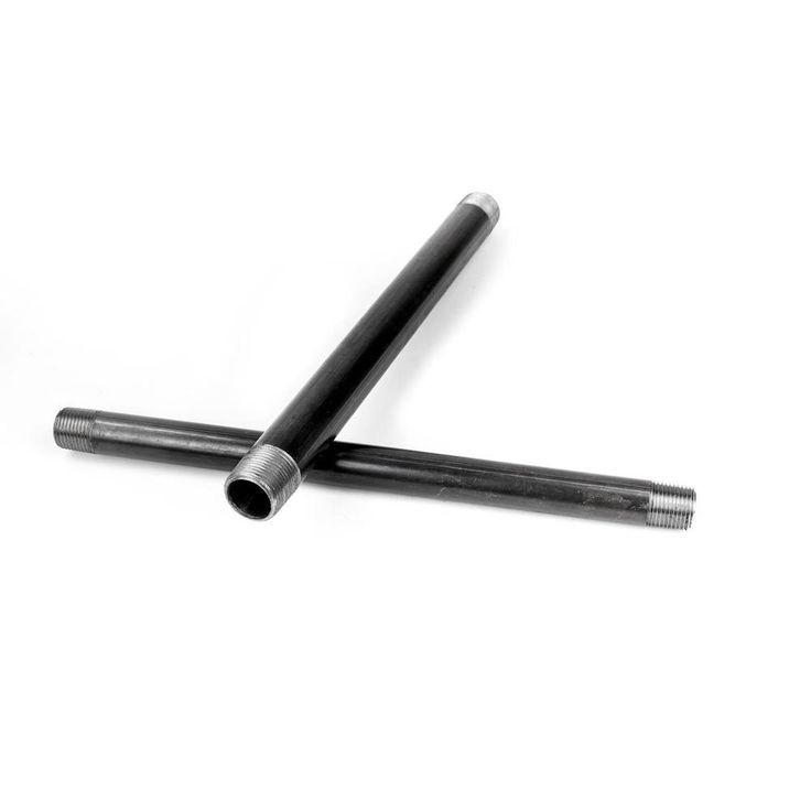 3/4 in. x 18 in. Black Steel Pipe (10-Pack)