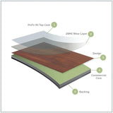 Bond Tile Polaris 28mil Aged Oak 6 in. x 48 in. Glue Down Luxury Vinyl Tile (8 Pieces 36 Sq. Ft. / Box)