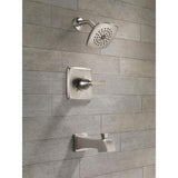 Delta Ashlyn Stainless 1-Handle Bathtub and Shower Faucet