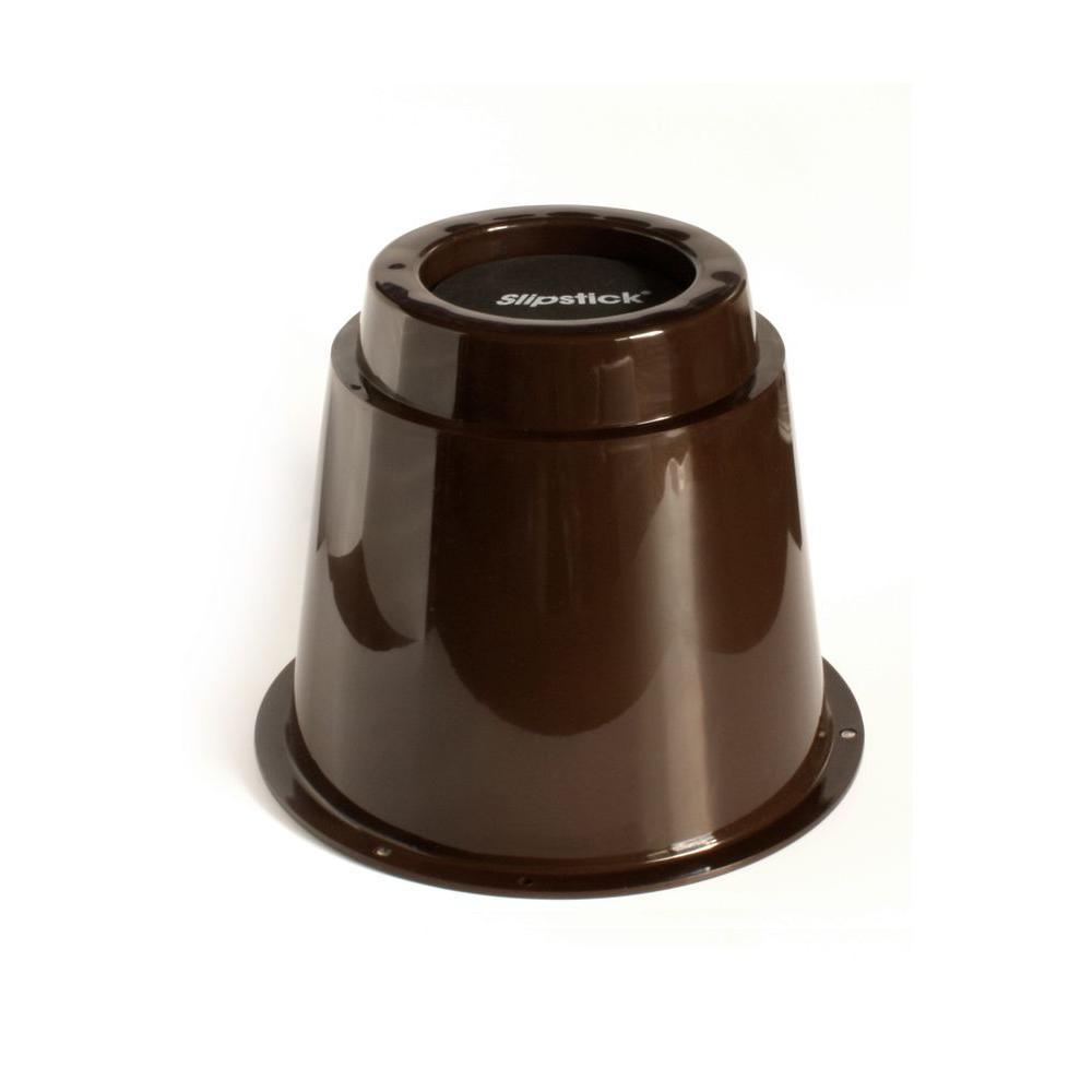 5 in. Extra Storage Under-Bed Risers Chocolate (Set of 4) - Super Arbor