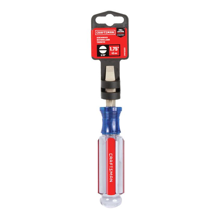 Craftsman Slotted Screwdriver 5/16 in. X 1-3/4 in. L