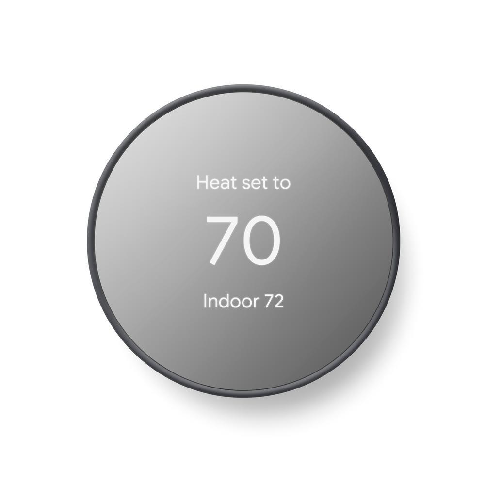 Nest Thermostat - Smart Programmable Wi-Fi Thermostat - Snow - Super Arbor