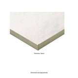 Metallic Blanche 24 in. x 48 in. Matte Porcelain Stone Look Floor and Wall Tile (16 sq. ft./Case)