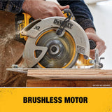 20-Volt MAX Lithium-Ion Cordless Brushless 7-1/4 in. Circular Saw with Brake (Tool-Only) - Super Arbor