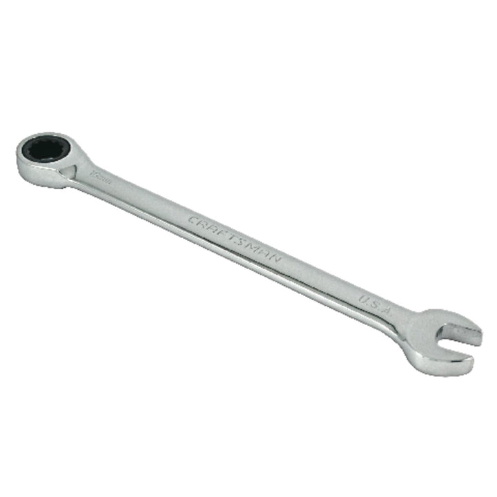 Craftsman 10 mm 12 Point Metric Standard Ratcheting Wrench, 5.19 in. L