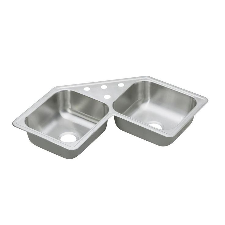 Dayton Elite Drop-In Stainless Steel 32 in. 3-Hole Double Bowl Kitchen Sink